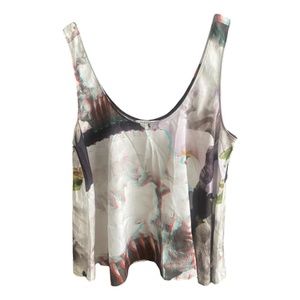 Rebecca Minkoff Silk 3D Print Top